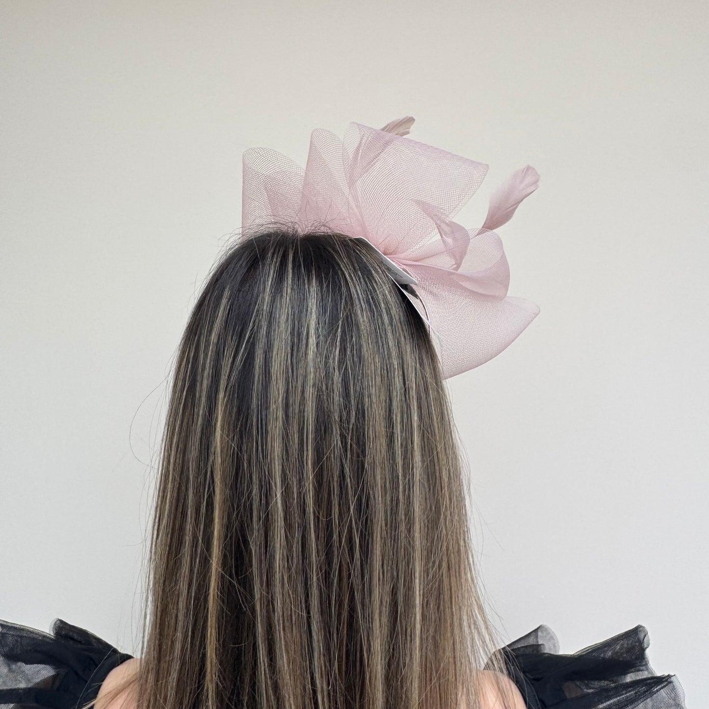 J Bees JB25/69A Orchid Pink Fascinator with sparkle