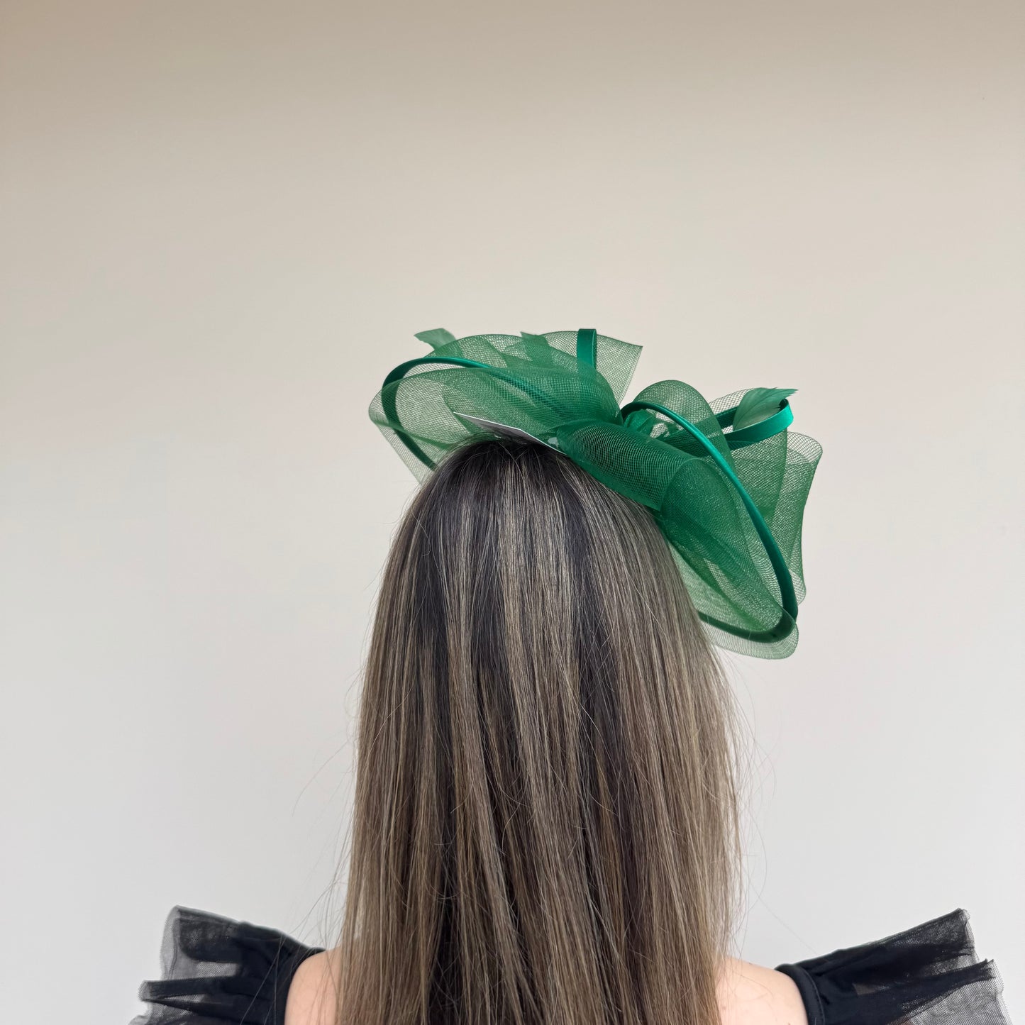 J Bees JB25/71 Emerald Green Fascinator