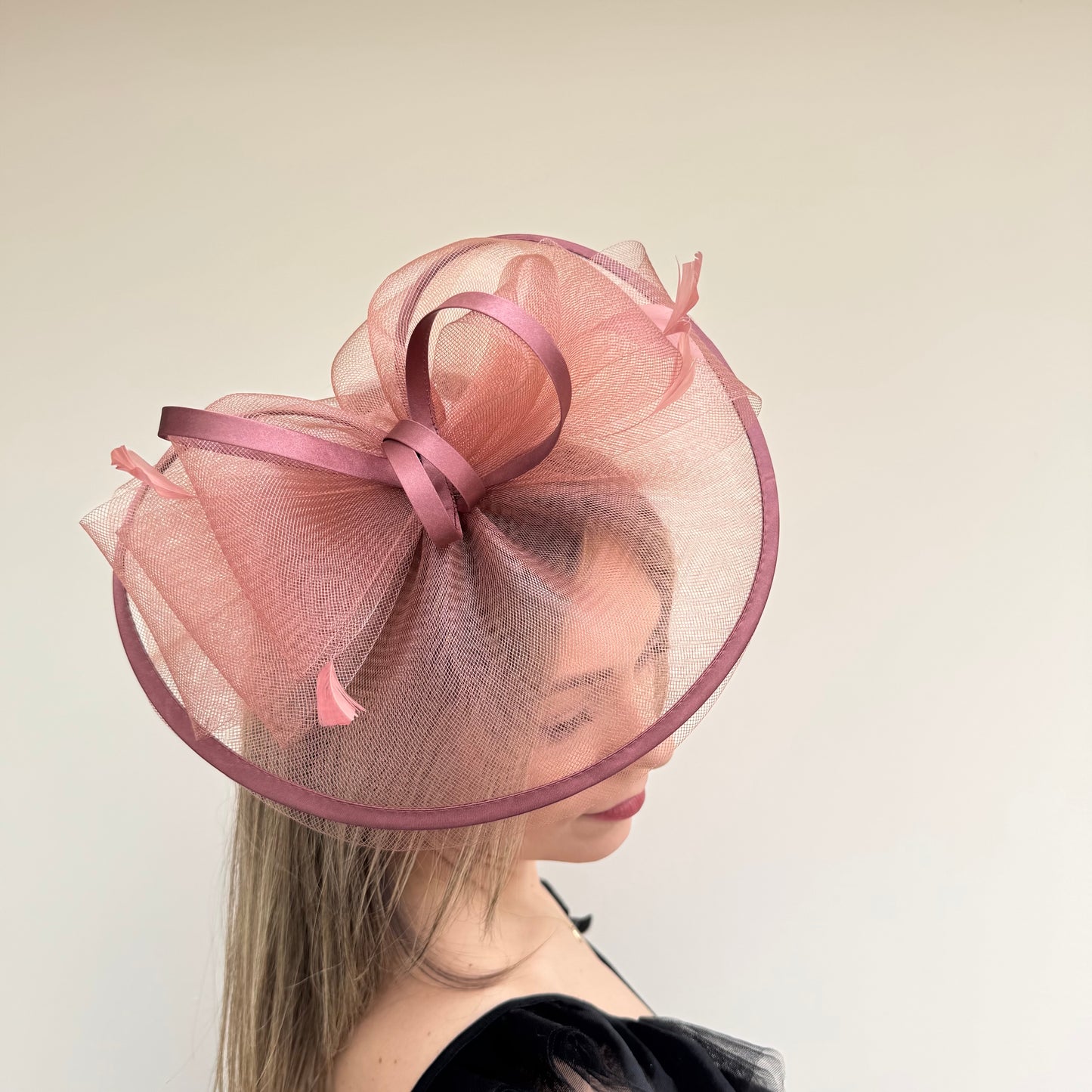 J Bees JB25/71 Mocha Brown Fascinator