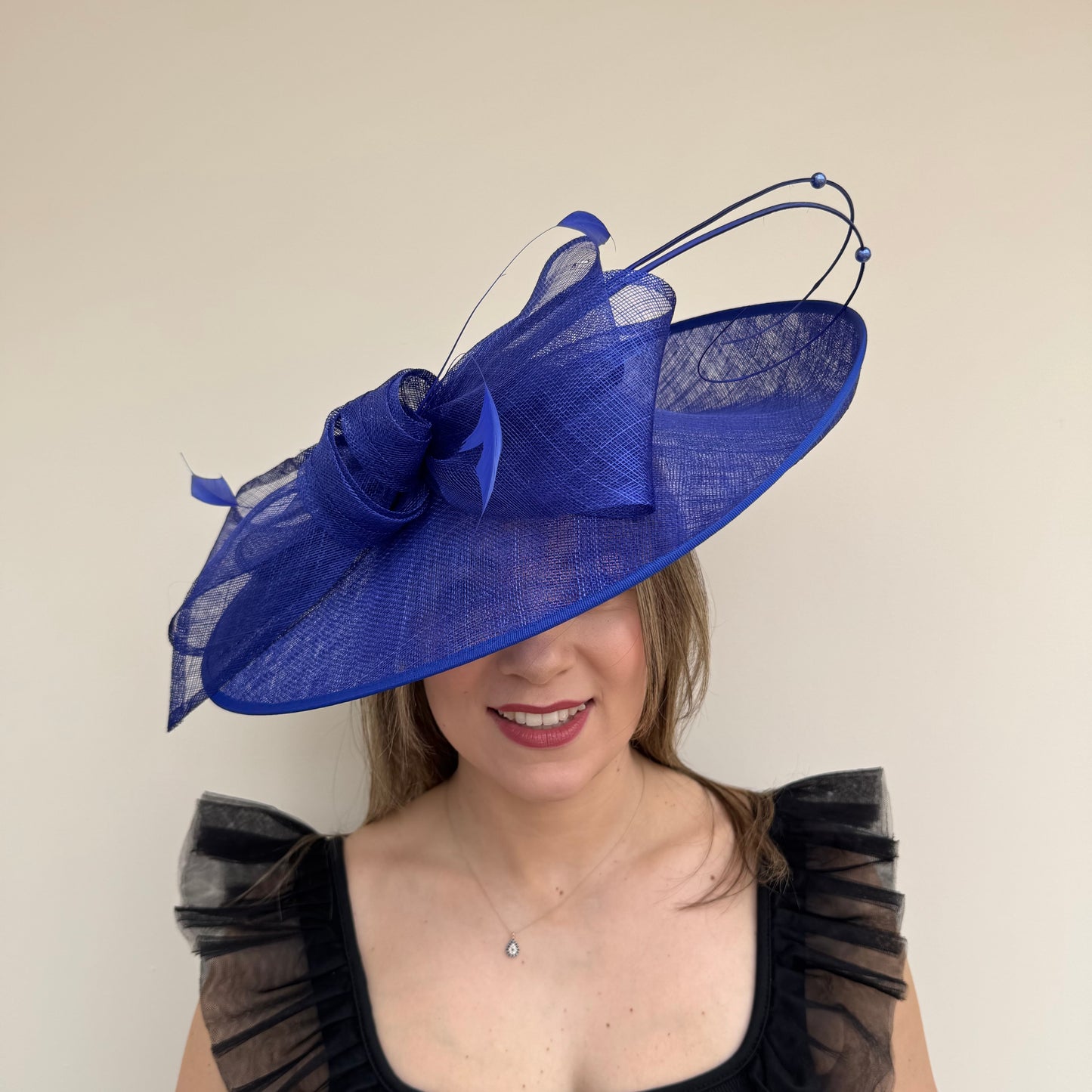 J Bees JB26/132 Electric Royal blue Bow Hatinator Electric