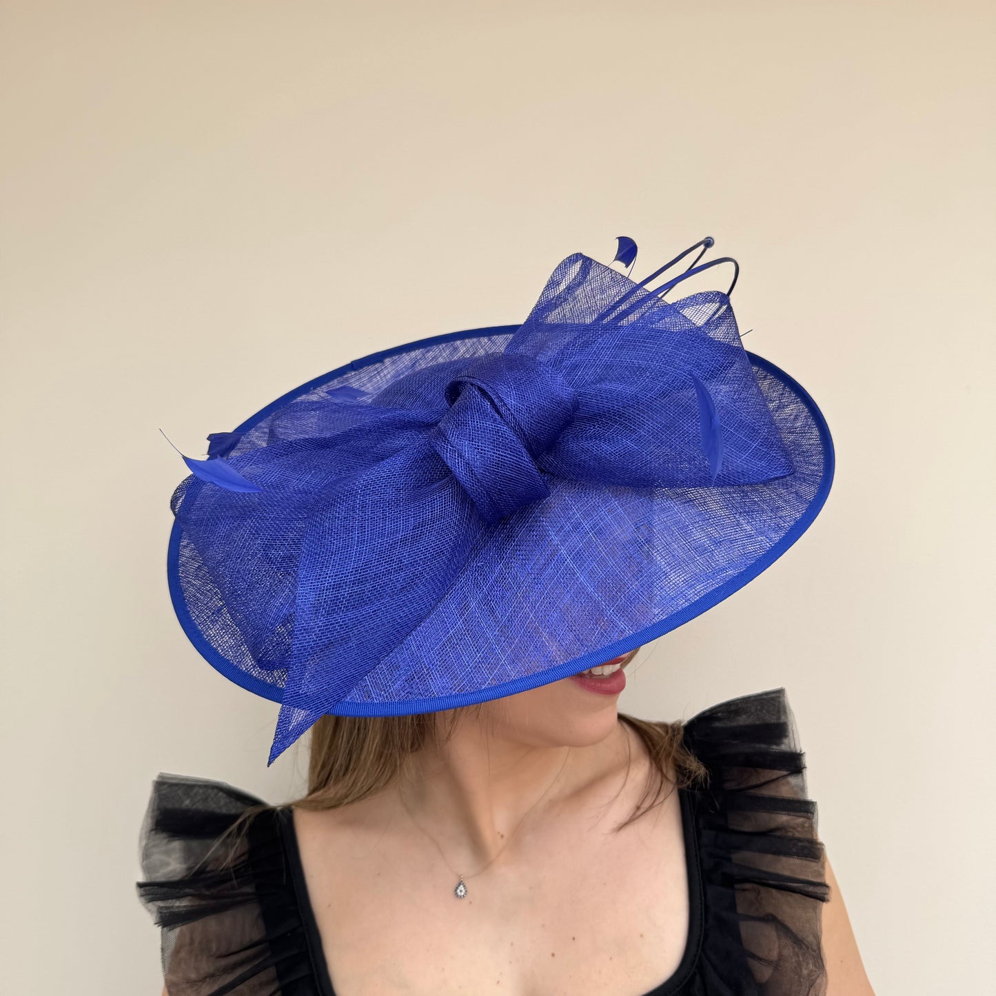 J Bees JB26/132 Electric Royal blue Bow Hatinator Electric