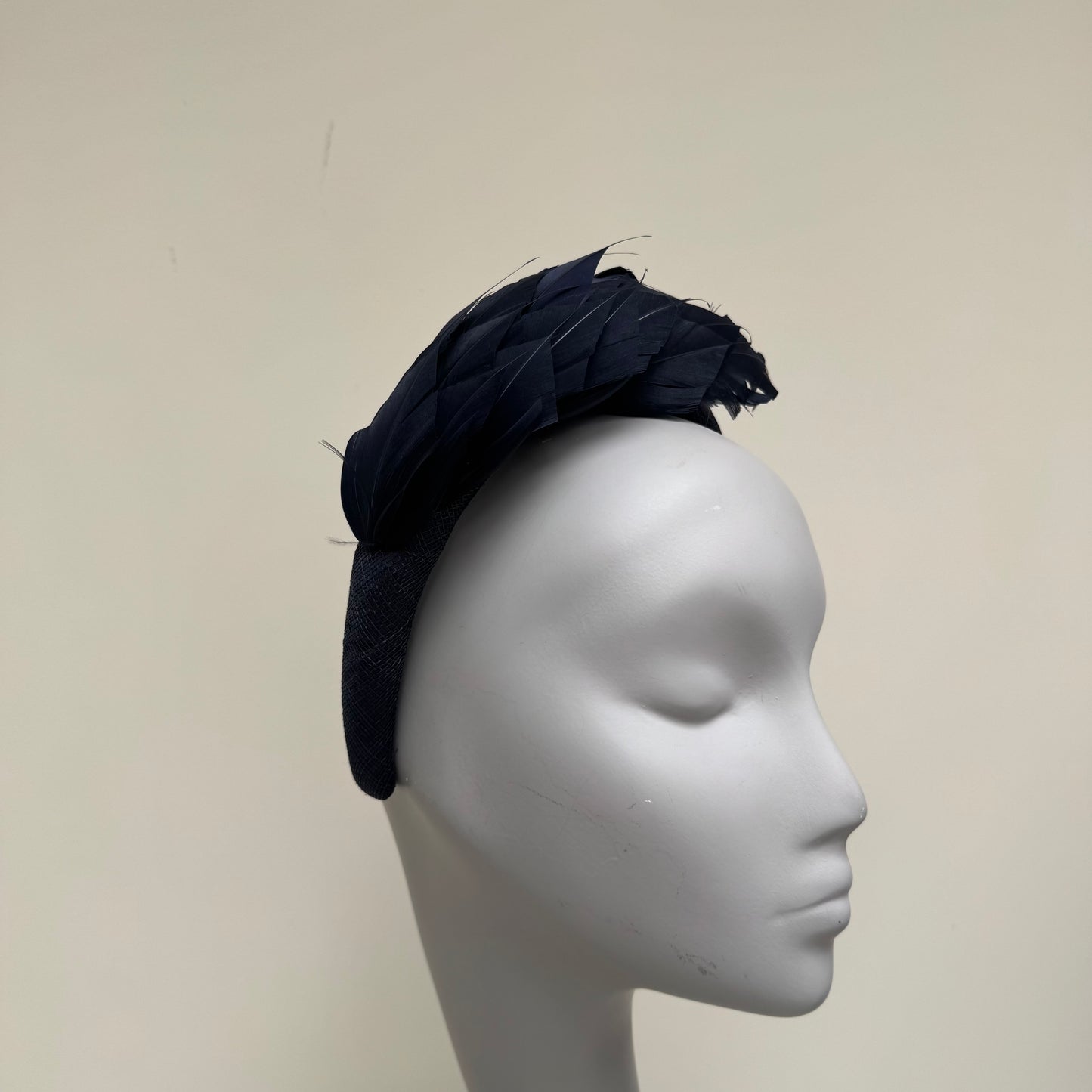 Failsworth 9714 Navy Feather Headband