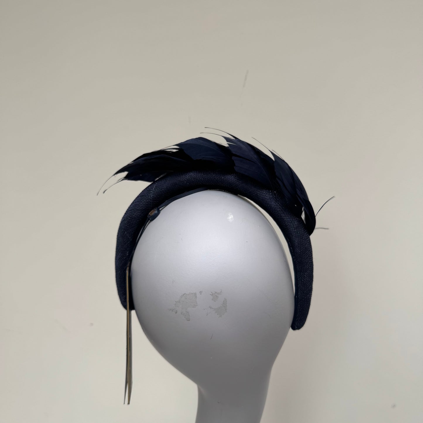 Failsworth 9714 Navy Feather Headband