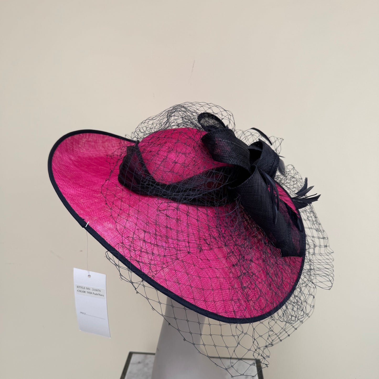Nigel Rayment 210070 Fuchsia and Navy Hatinator
