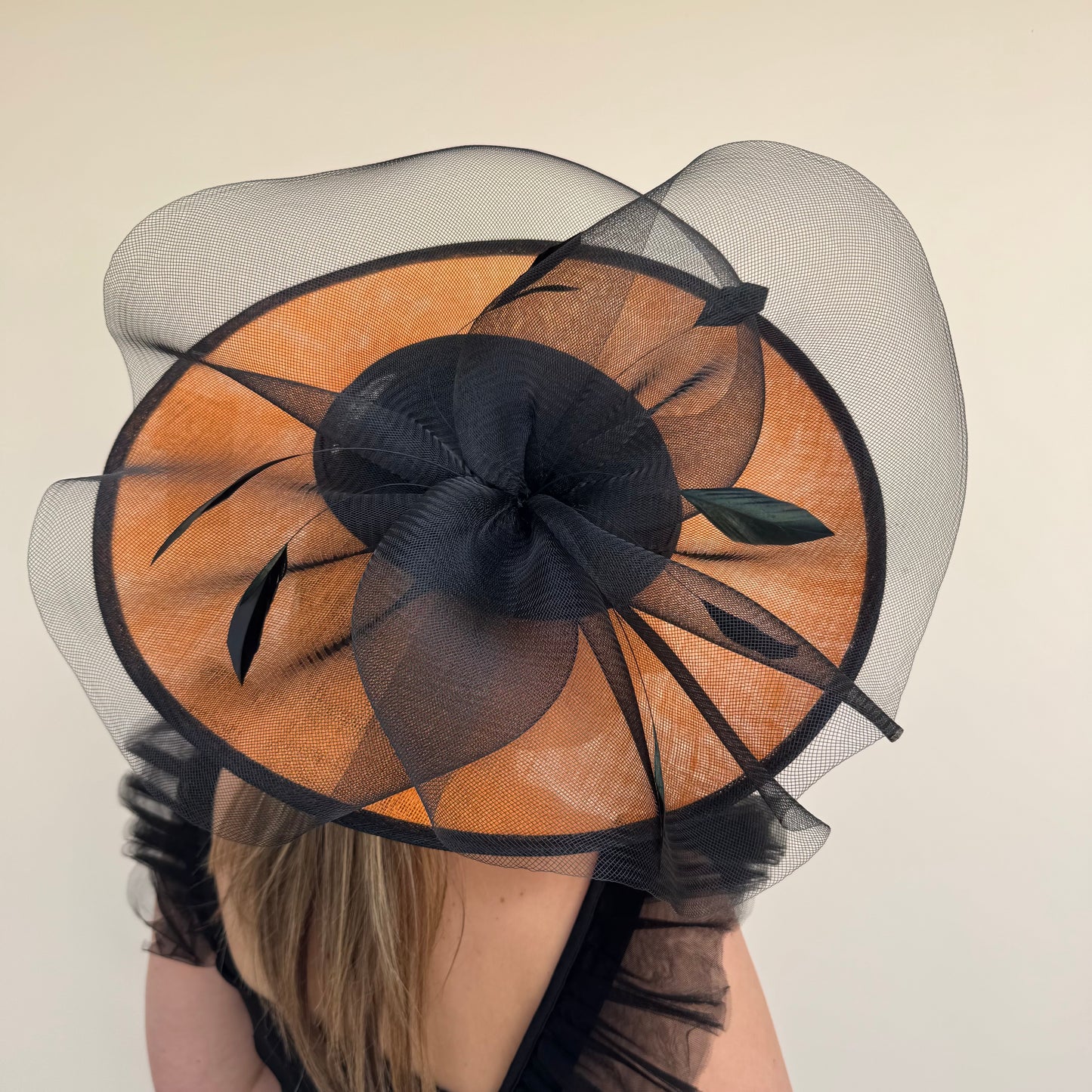 J Bees JB26/128 Tangerine Orange and Black Hatinator Tangerine/Black