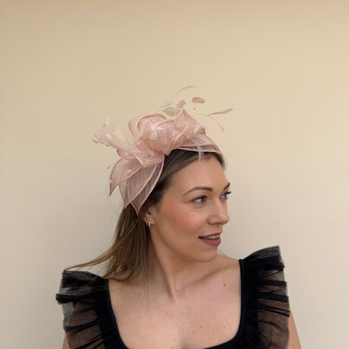 J Bees JB23/318 Parfait Pink Fascinator