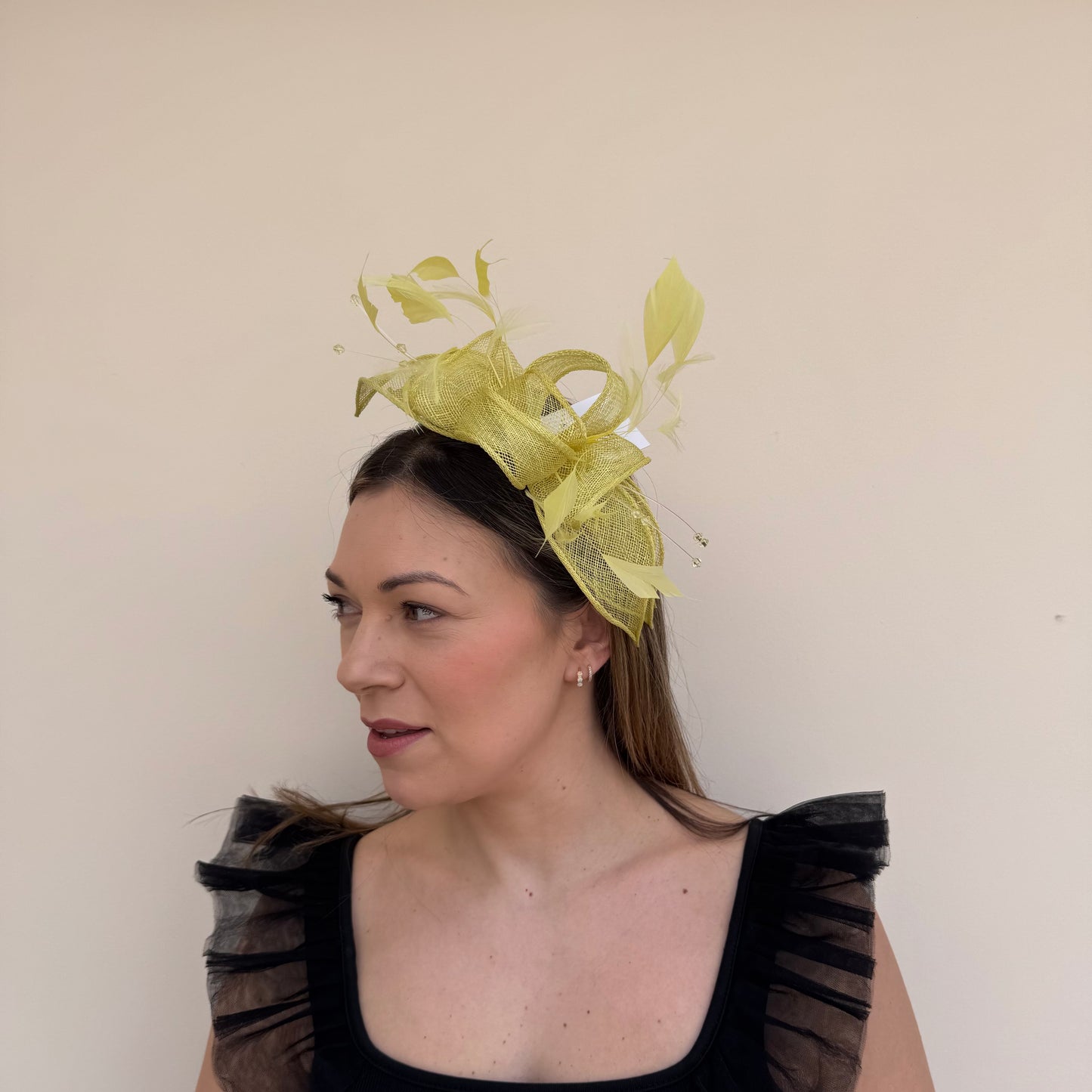 J Bees JB23/318 Zest Lime Fascinator