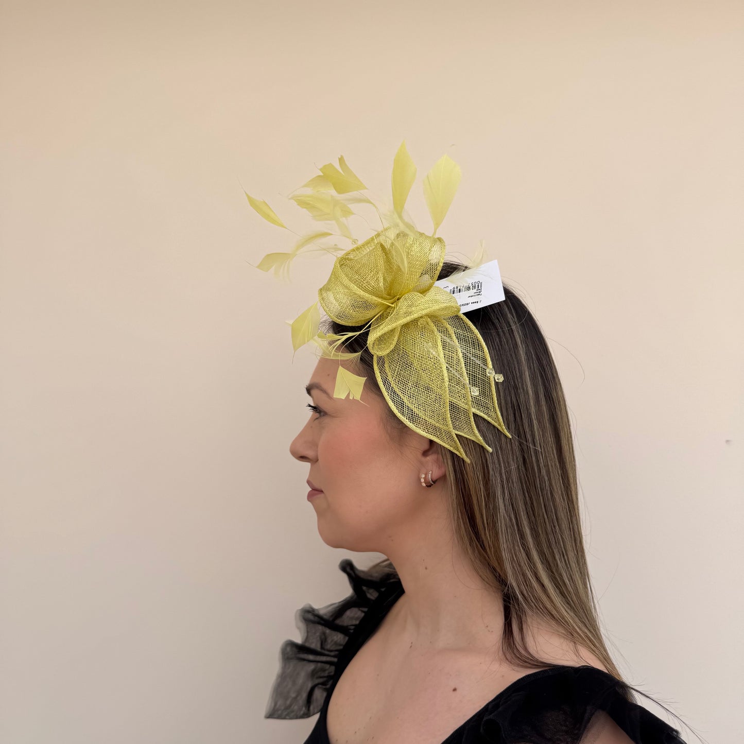 J Bees JB23/318 Zest Lime Fascinator