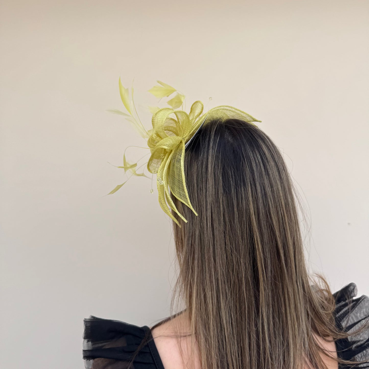 J Bees JB23/318 Zest Lime Fascinator