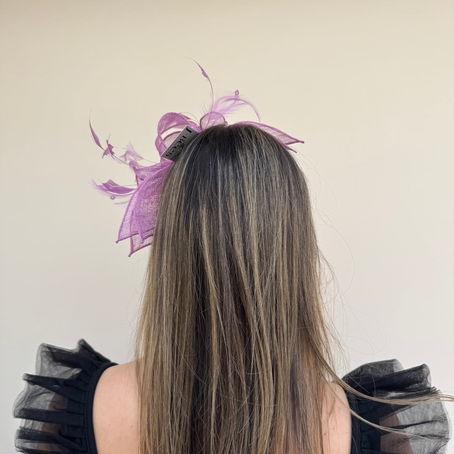 J Bees JB23/318 Tulip Pink/Purple Fascinator
