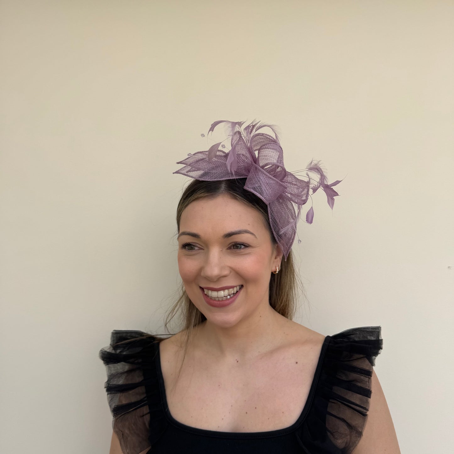 J Bees JB23/318 Lilac Purple Fascinator