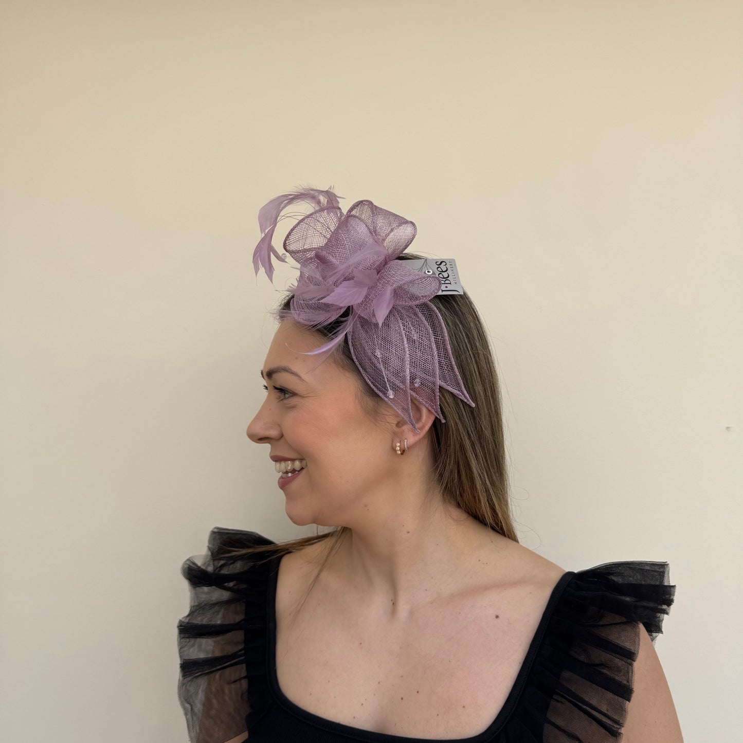 J Bees JB23/318 Lilac Purple Fascinator