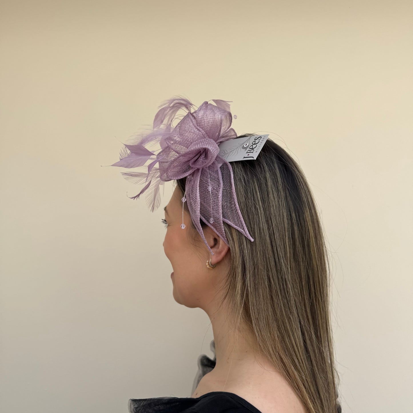 J Bees JB23/318 Lilac Purple Fascinator