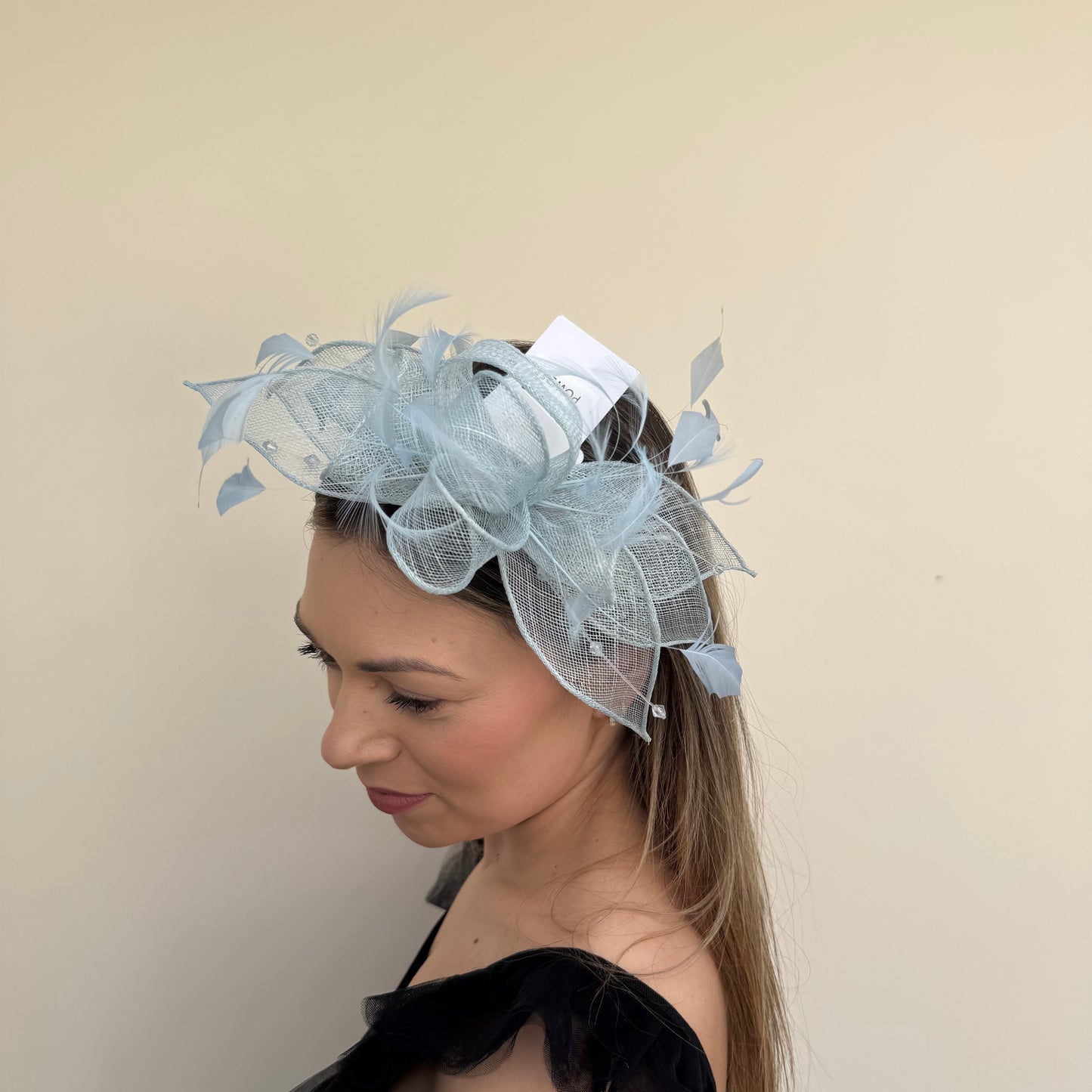 J Bees JB23/318 Powder Blue Fascinator