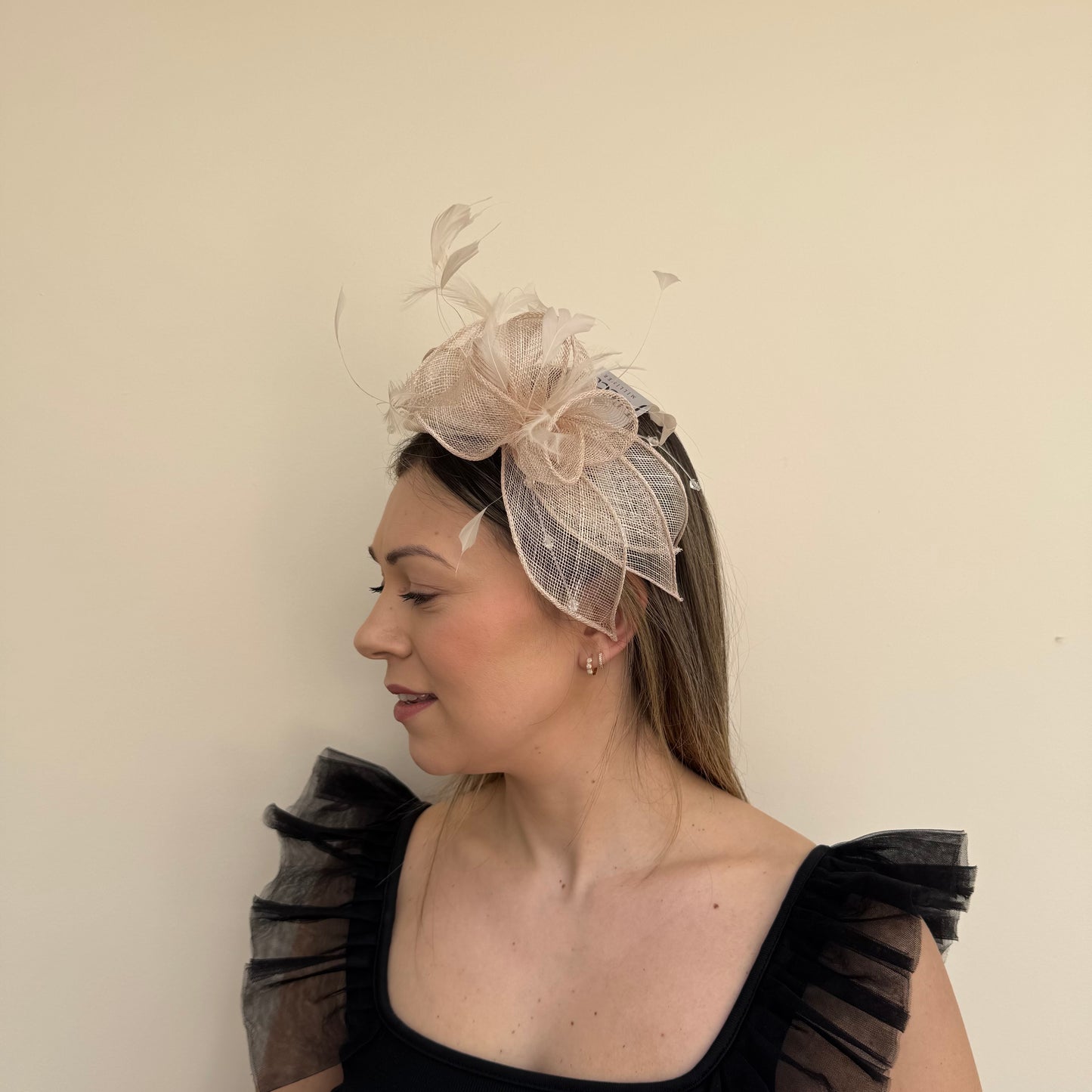 J Bees JB23/318 Champagne Fascinator
