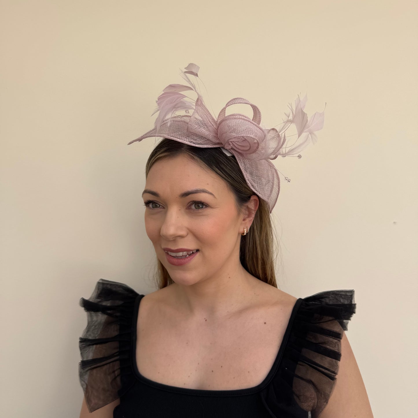 J Bees JB23/318 Orchid Pink Fascinator