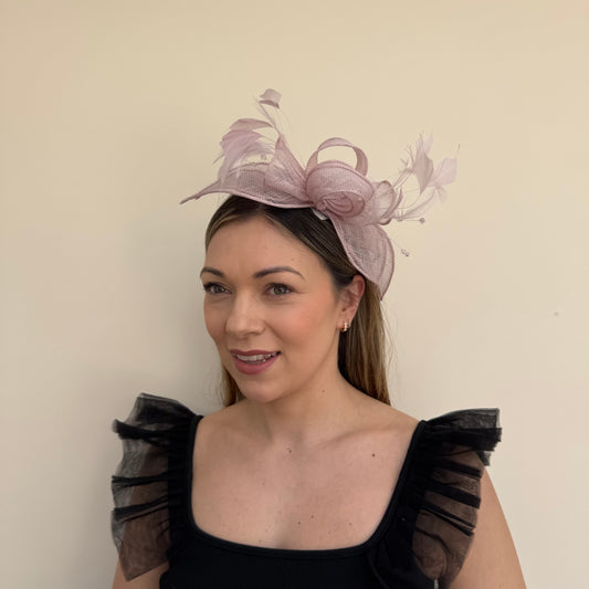 J Bees JB23/318 Orchid Pink Fascinator
