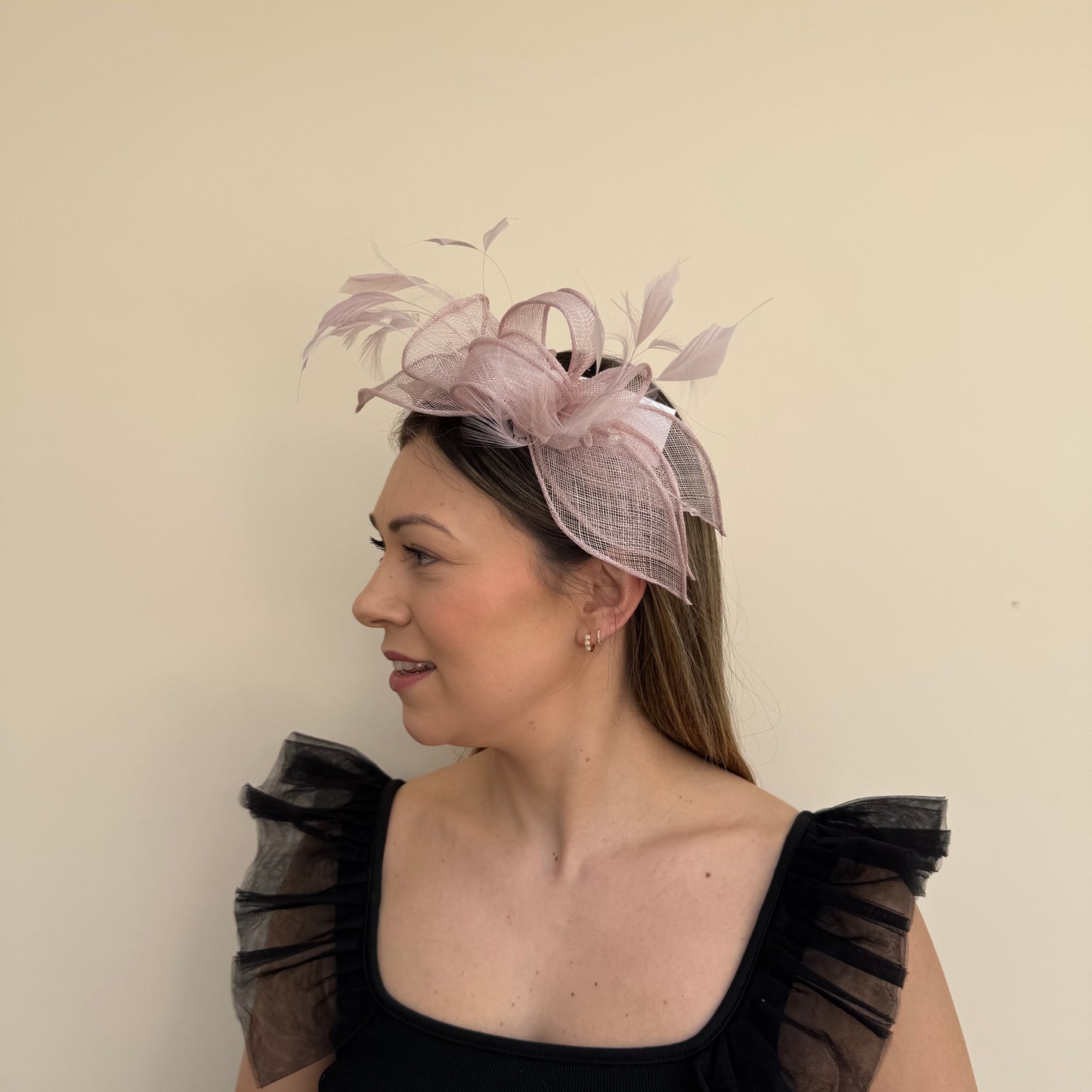 J Bees JB23/318 Orchid Pink Fascinator