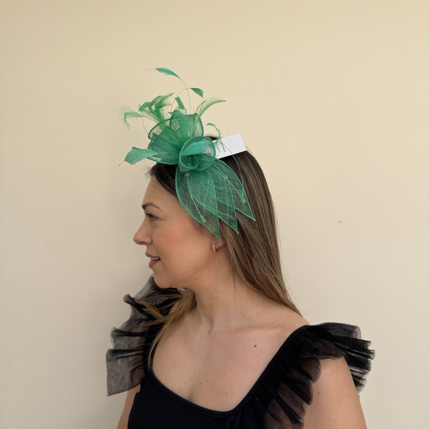 J Bees JB23/318 Summer Green Fascinator