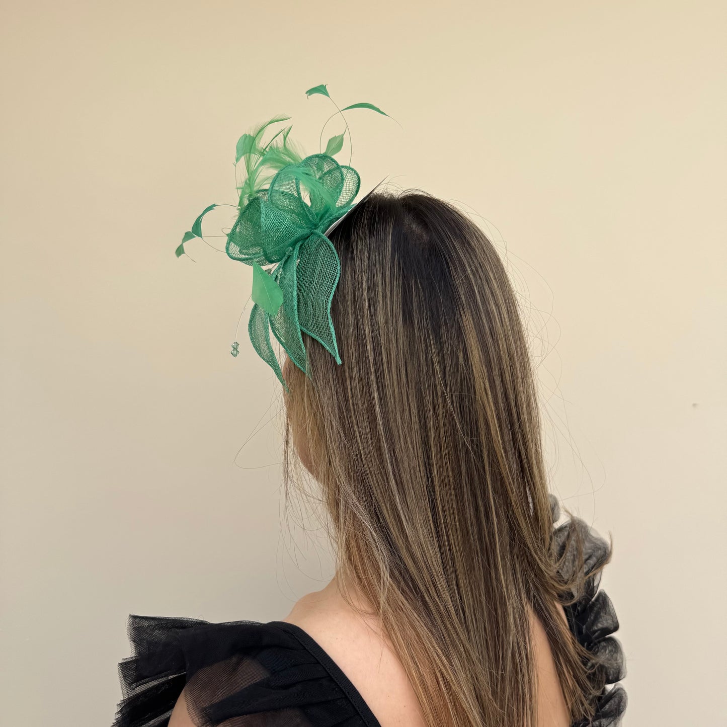 J Bees JB23/318 Summer Green Fascinator
