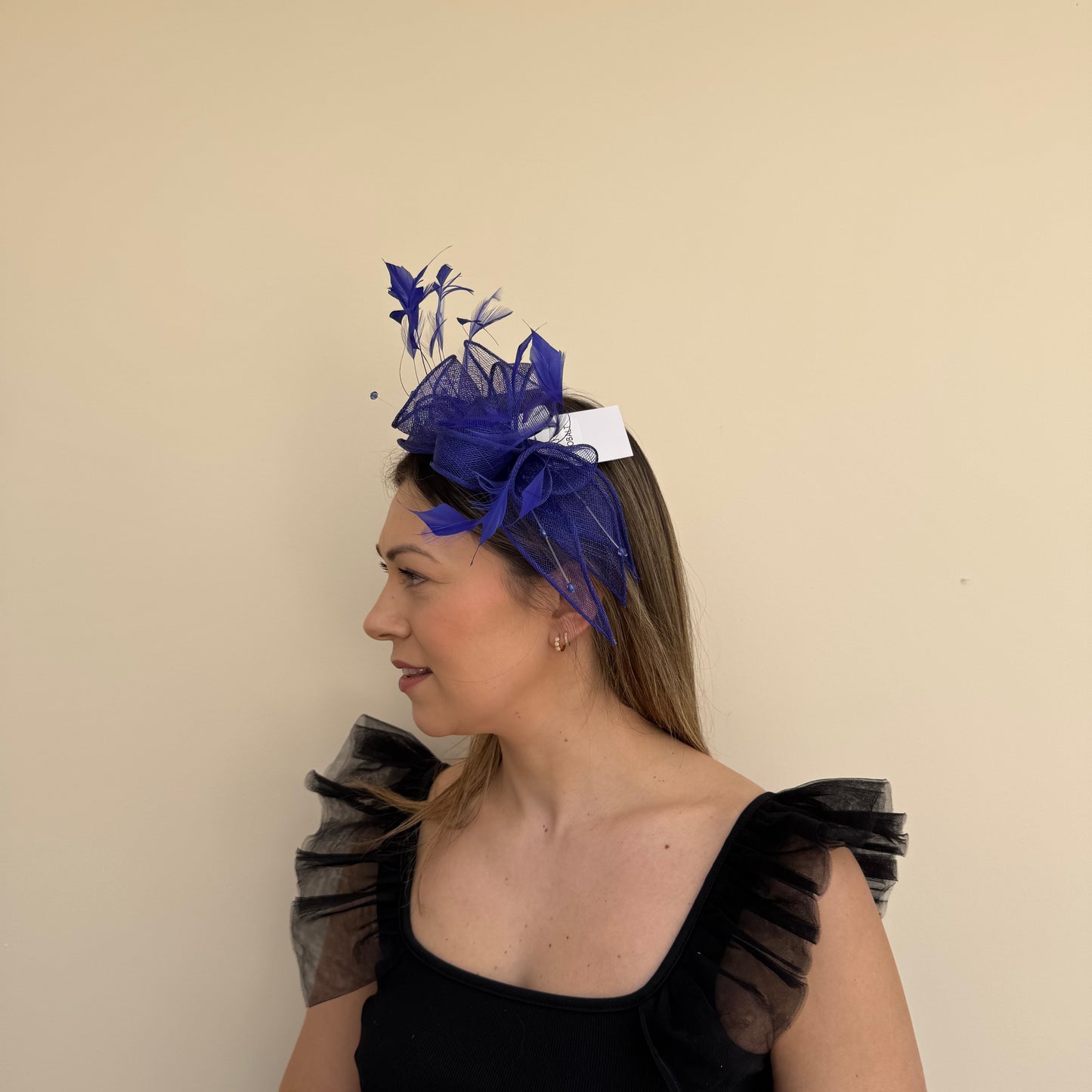 J Bees JB23/318 Cobalt Blue Fascinator