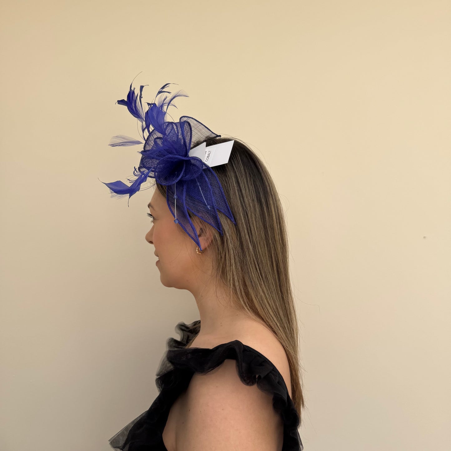 J Bees JB23/318 Cobalt Blue Fascinator