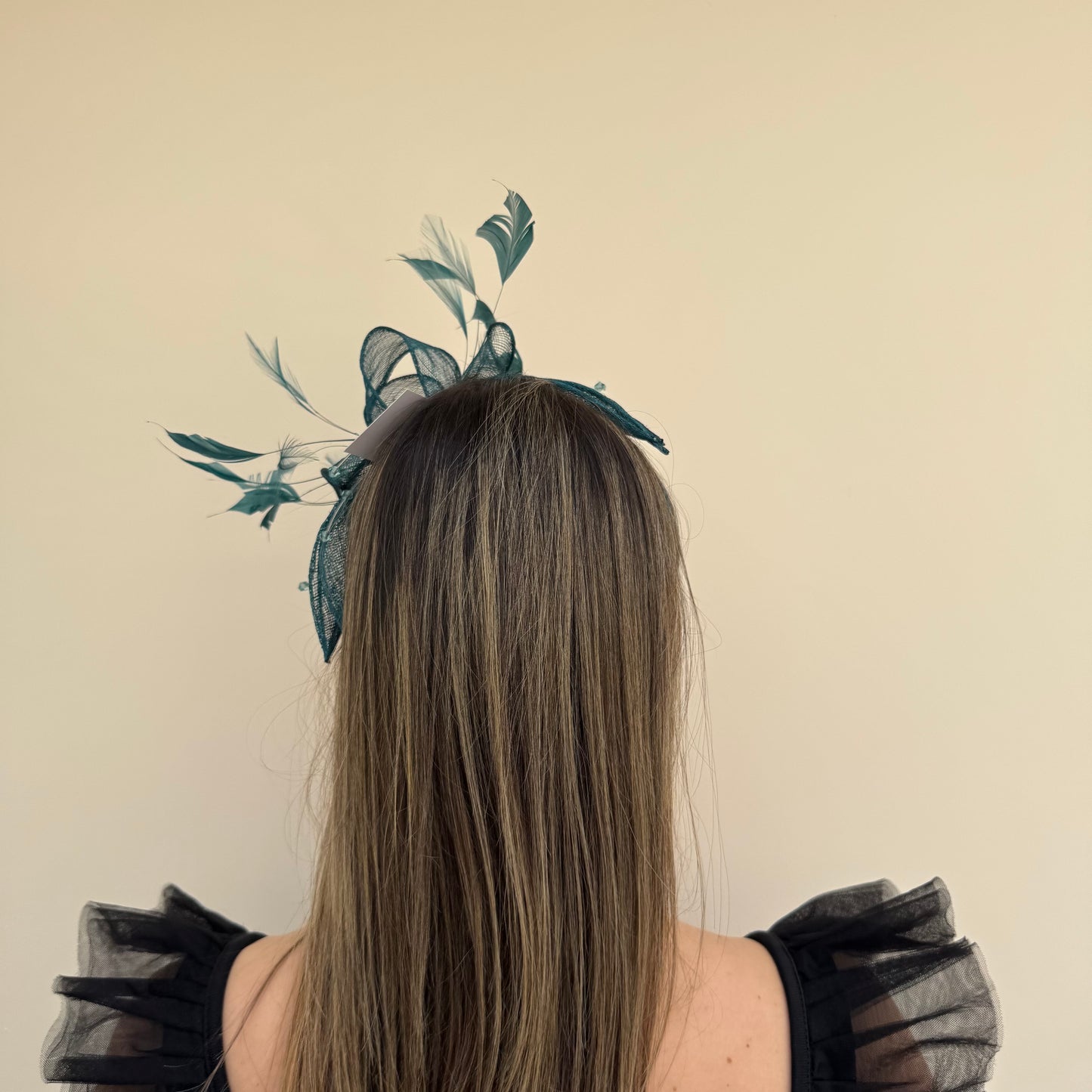 J Bees JB23/318 Forest Green Fascinator