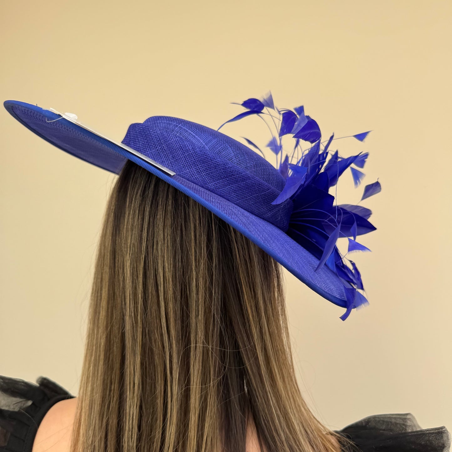 J Bees JB26/134 Cobalt Blue Boater Hatinator