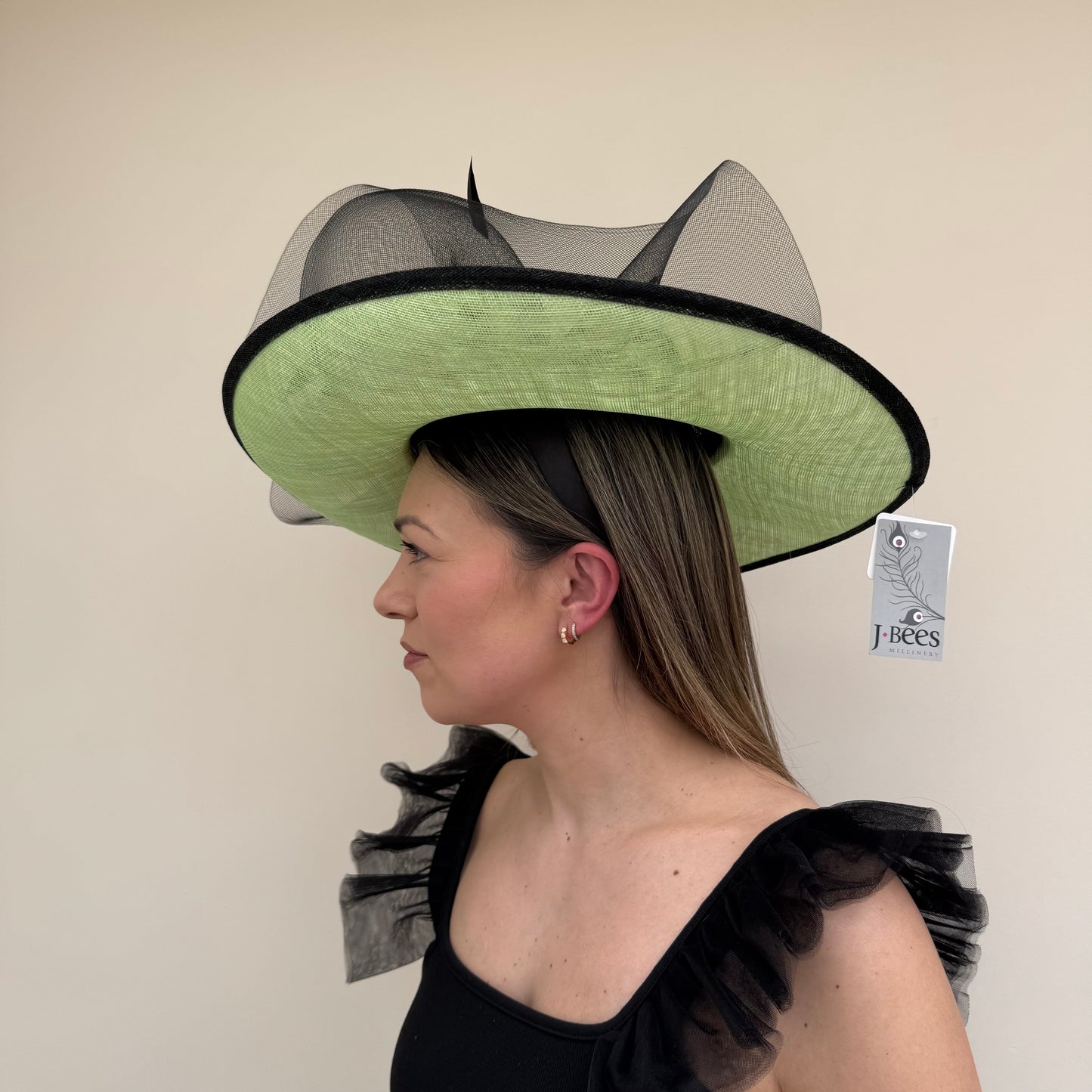 J Bees JB26/128 Lime & Black Hatinator
