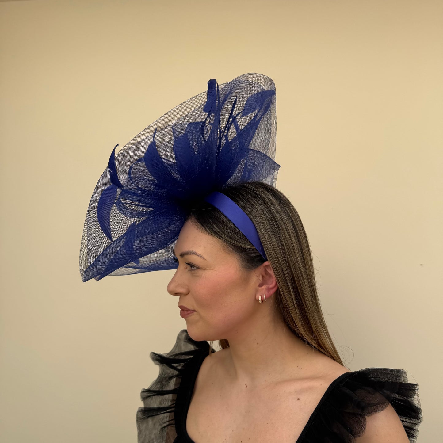 J Bees JB20/165 Cobalt Royal blue Fascinator