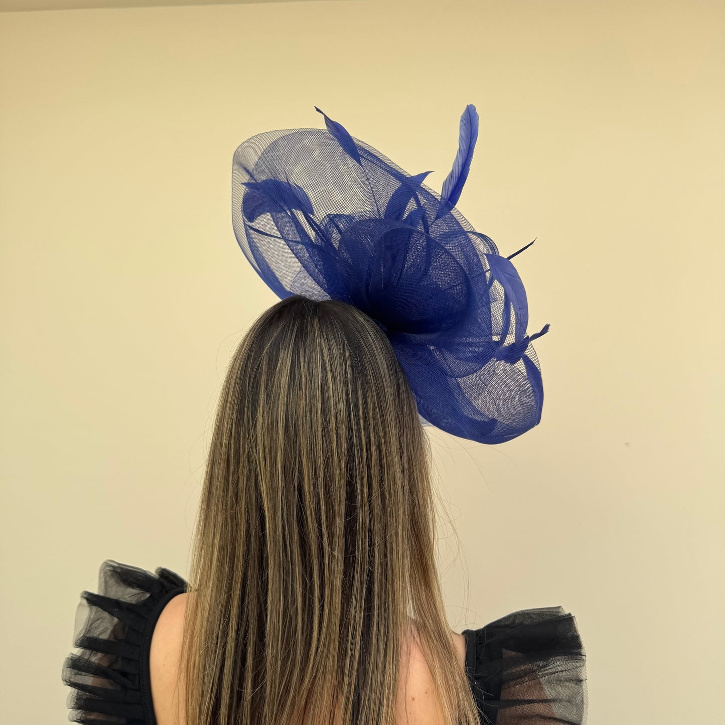 J Bees JB20/165 Cobalt Royal blue Fascinator