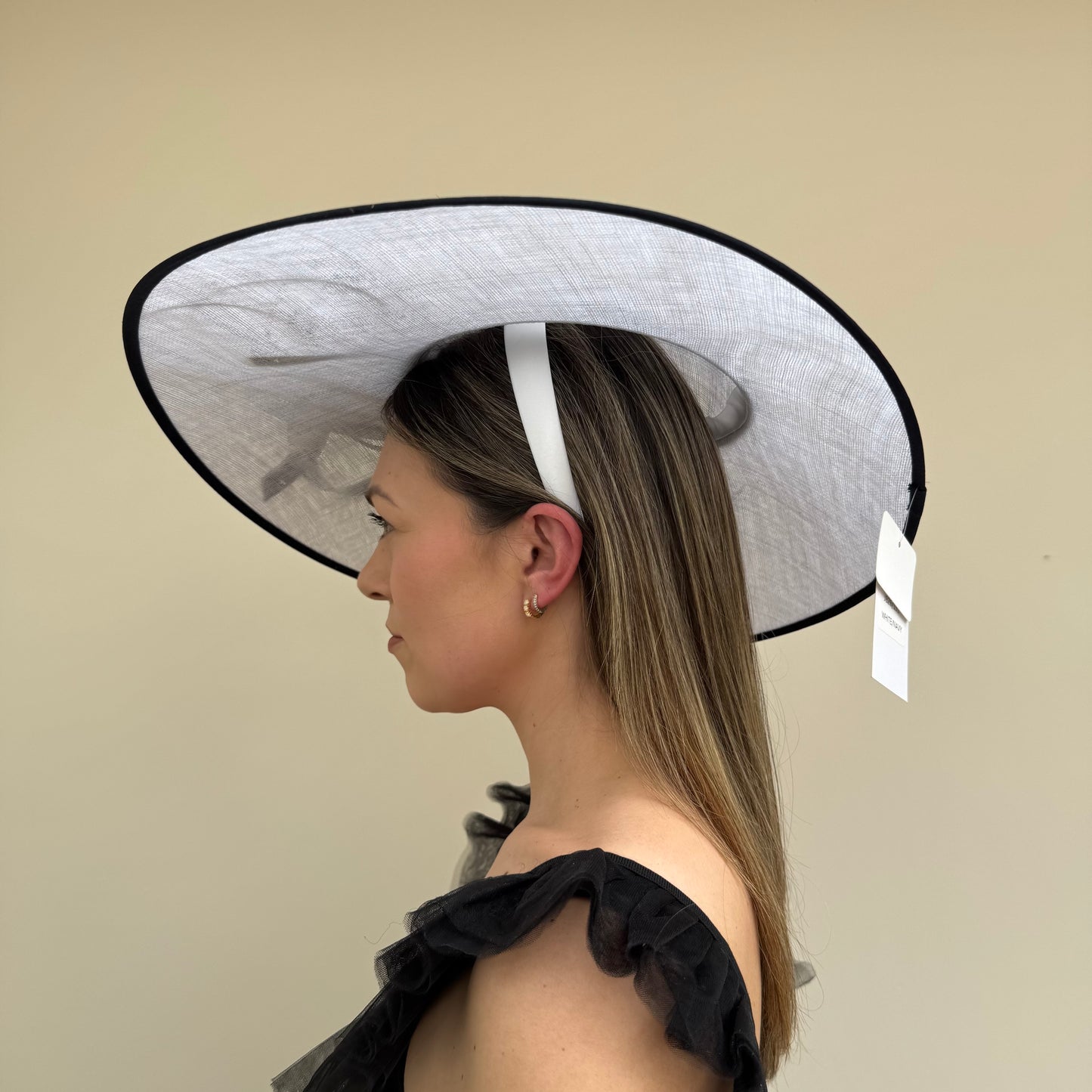 J Bees JB26/131 White and Navy Blue Hatinator