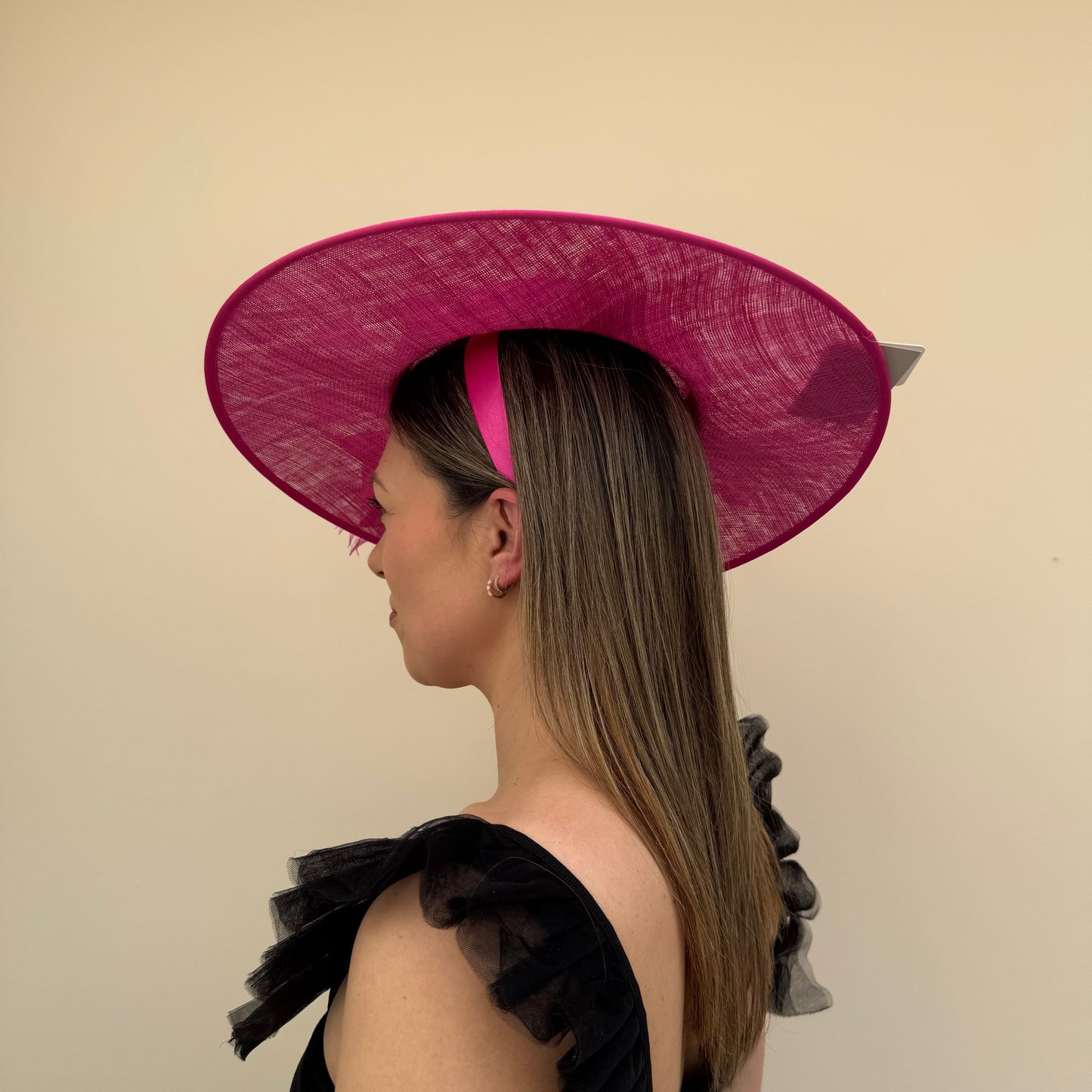 J Bees JB26/134 Magenta Pink Boater Hatinator