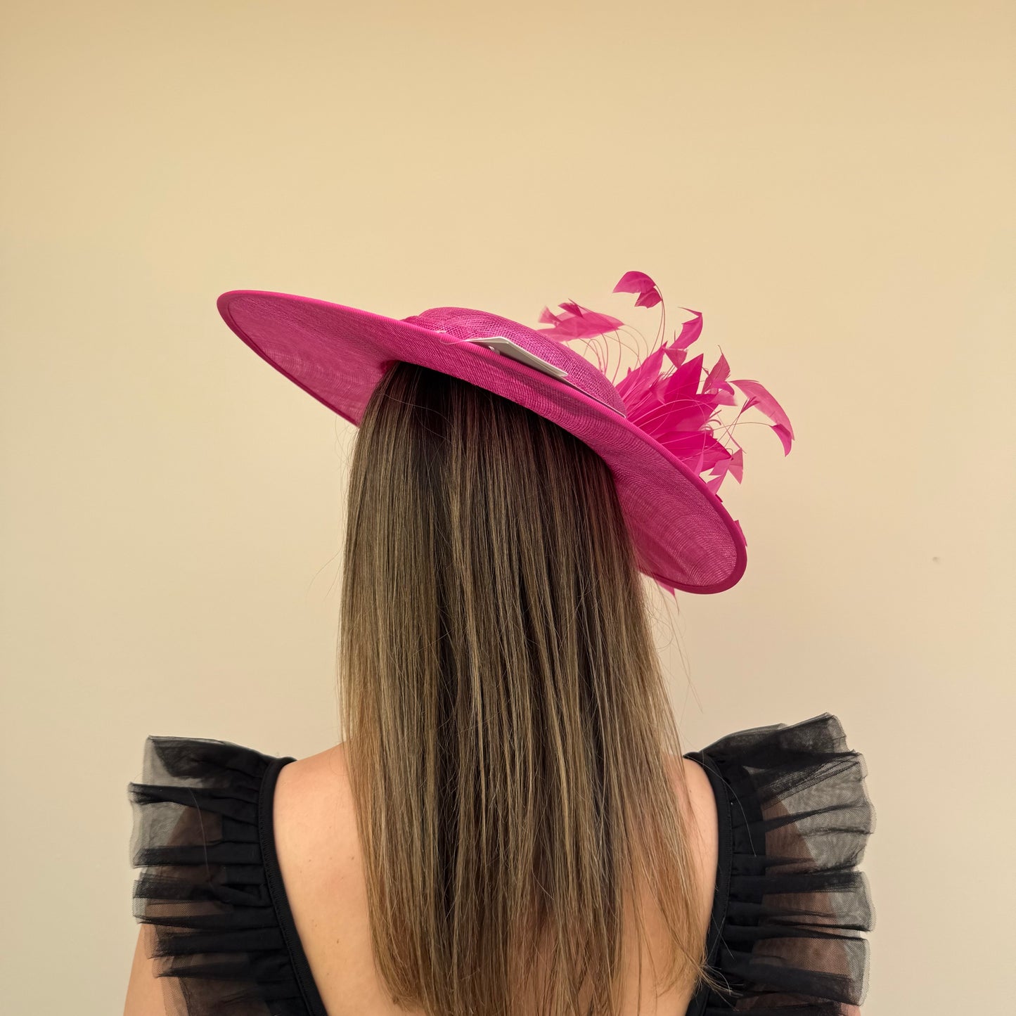 J Bees JB26/134 Magenta Pink Boater Hatinator