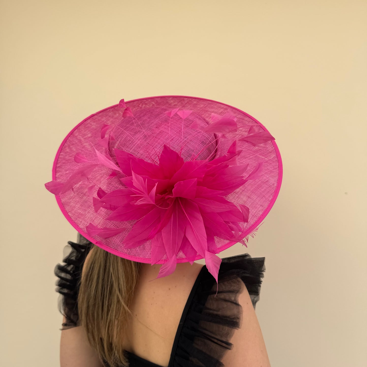J Bees JB26/134 Magenta Pink Boater Hatinator