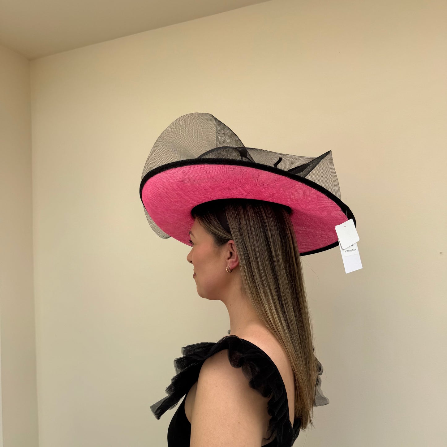 J Bees JB26/128 Hot Pink & Black Hatinator Hot Pink/Black