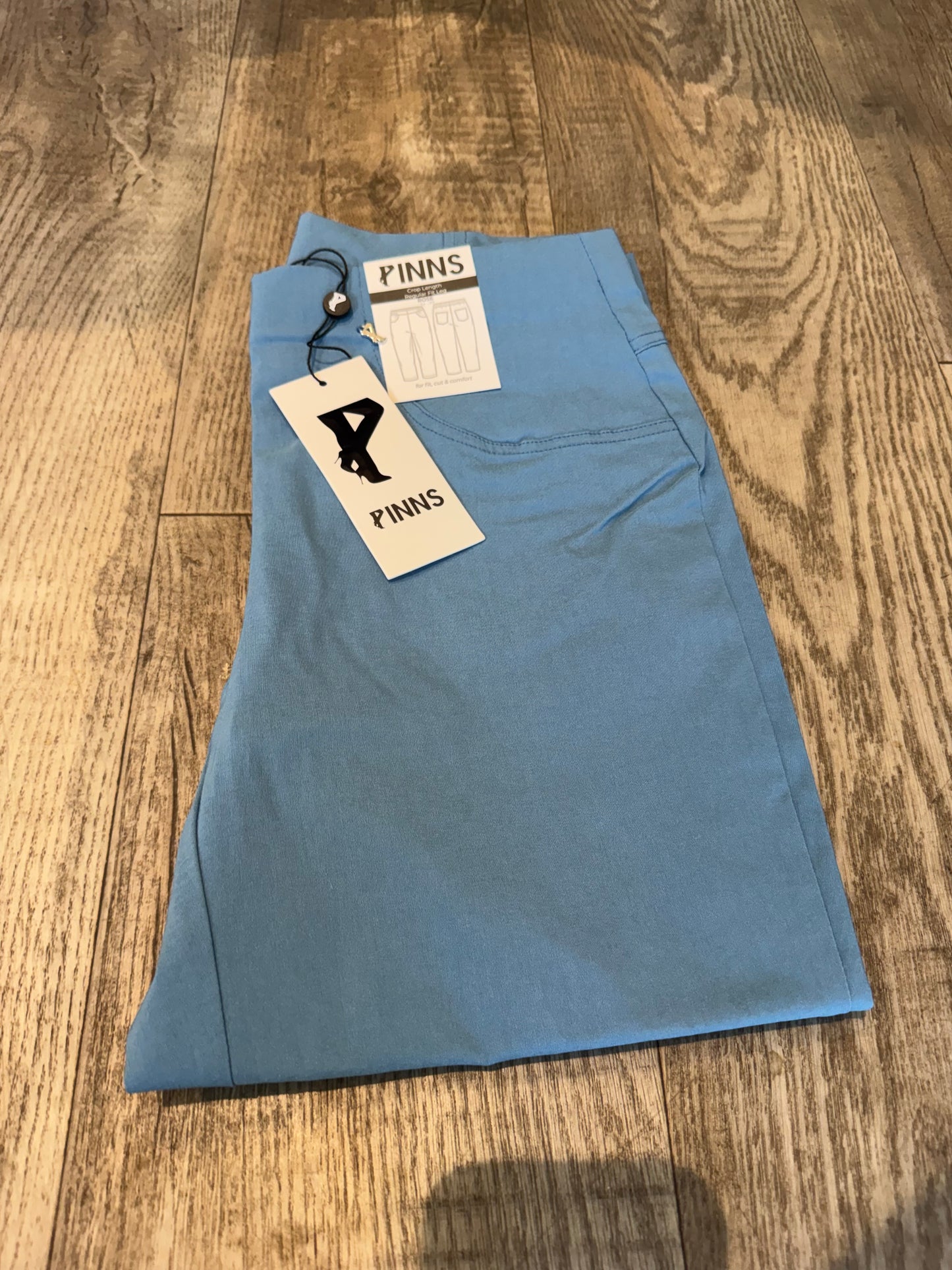 Pinns 226C Bengaline crop trouser with pockets