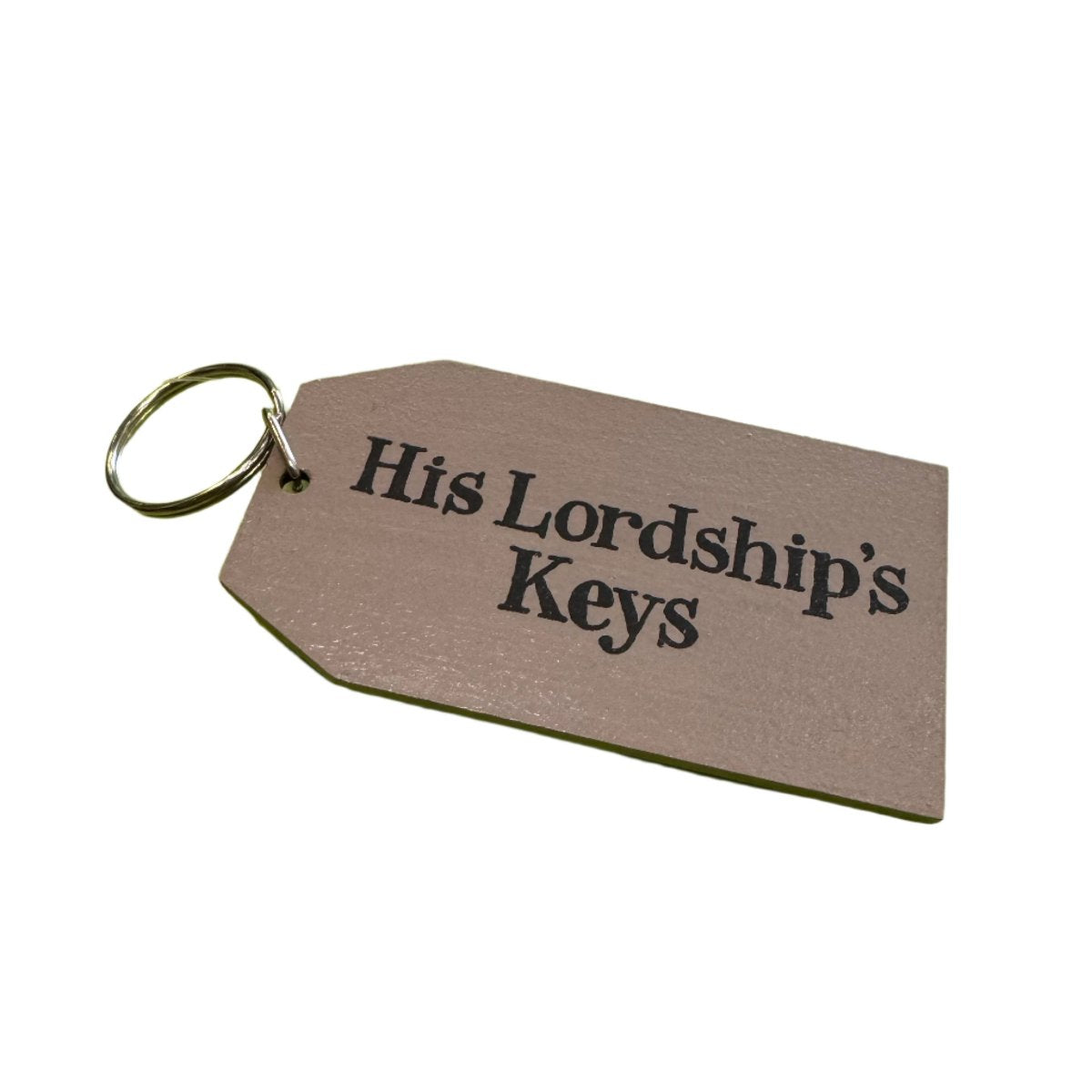 Novelty keyring by Angelic Hen 'His Lordship'