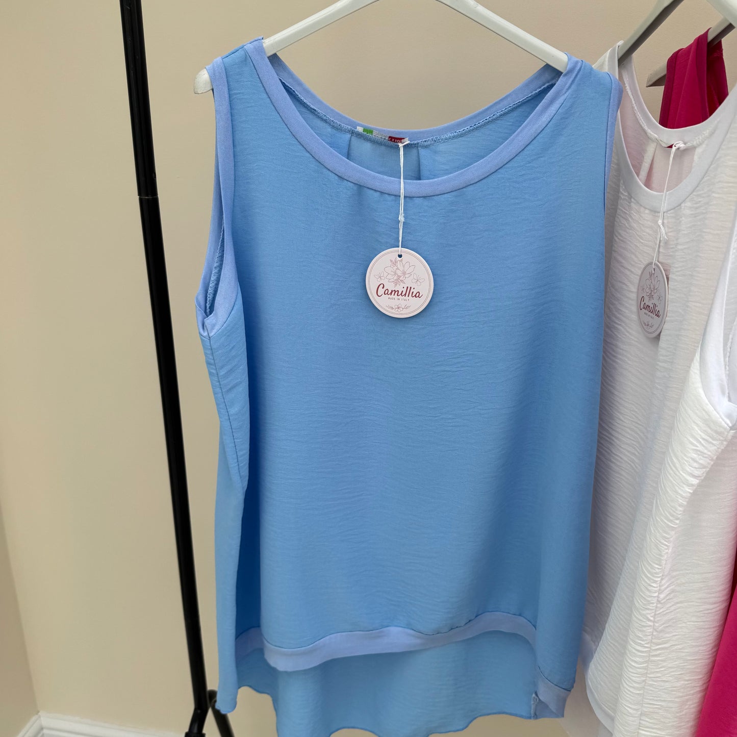 ZP SS26 5006 Camillia Vest Top