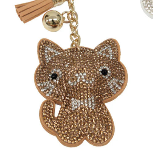 Love Rocks Cat Keyring