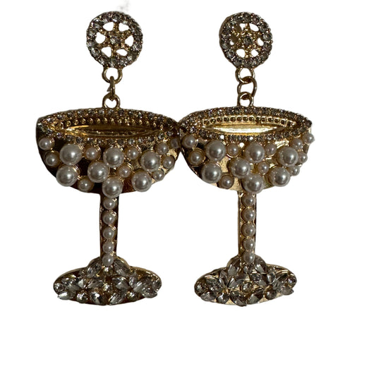 Love Rocks Champagne Drop Earring