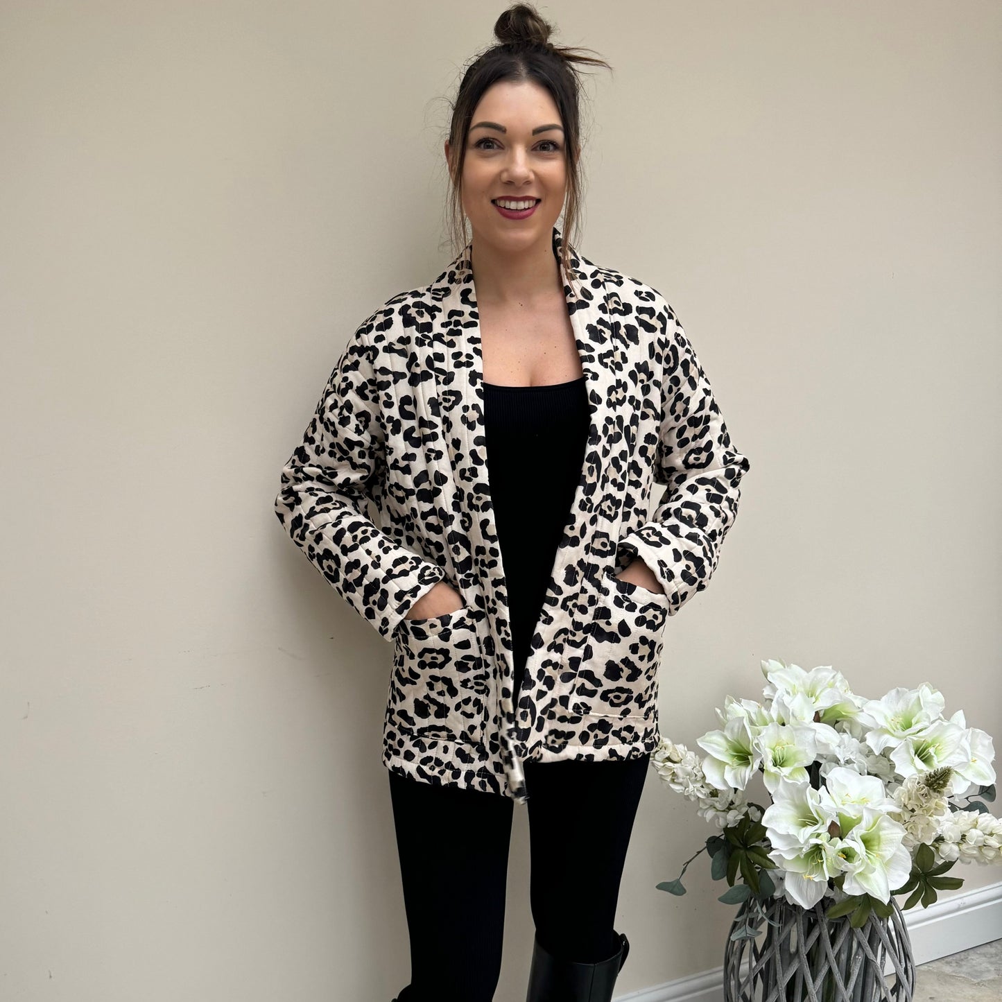 Forever Young Animal print jacket