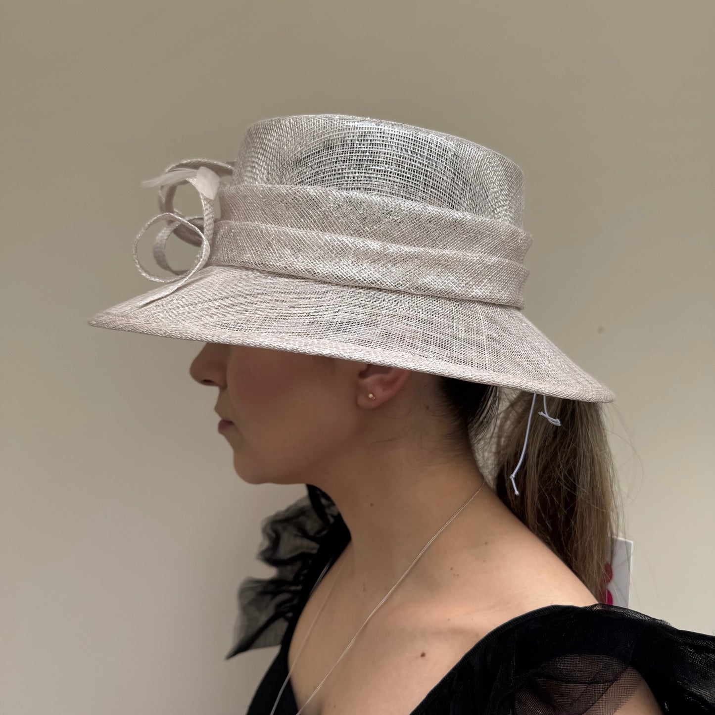 Boardmans Bridget Metallic Champagne Hat