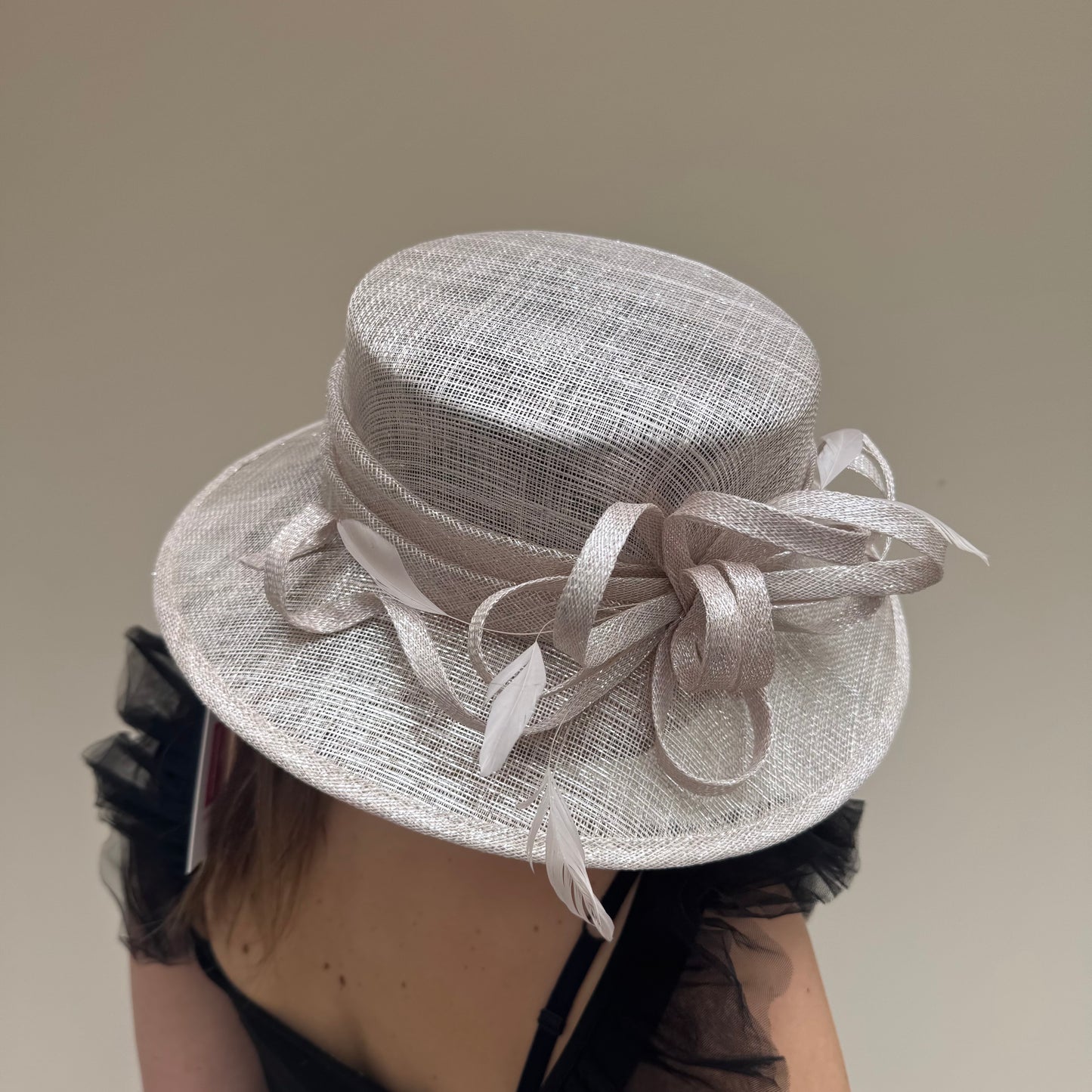 Boardmans Bridget Metallic Champagne Hat
