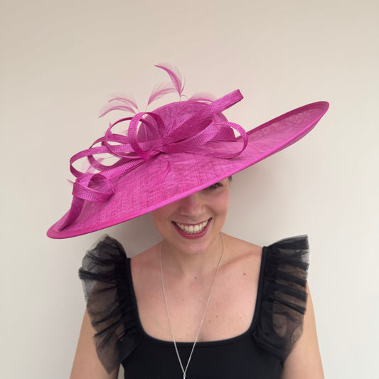 J Bees JB23/281 Magenta Pink Hat On Headband