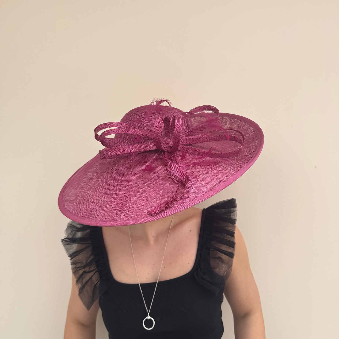J Bees JB23/281 Damson Hat On Headband