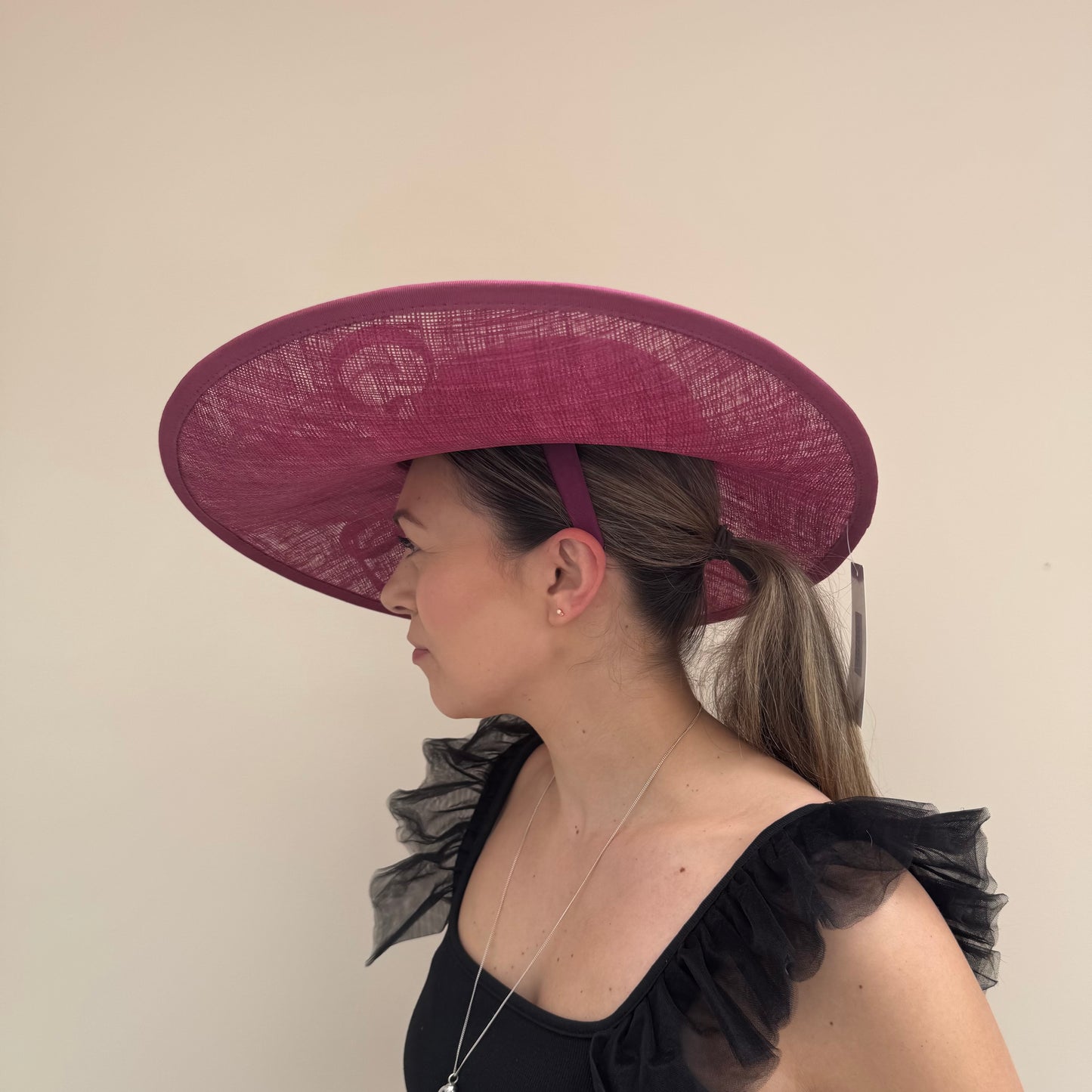 J Bees JB23/281 Damson Hat On Headband