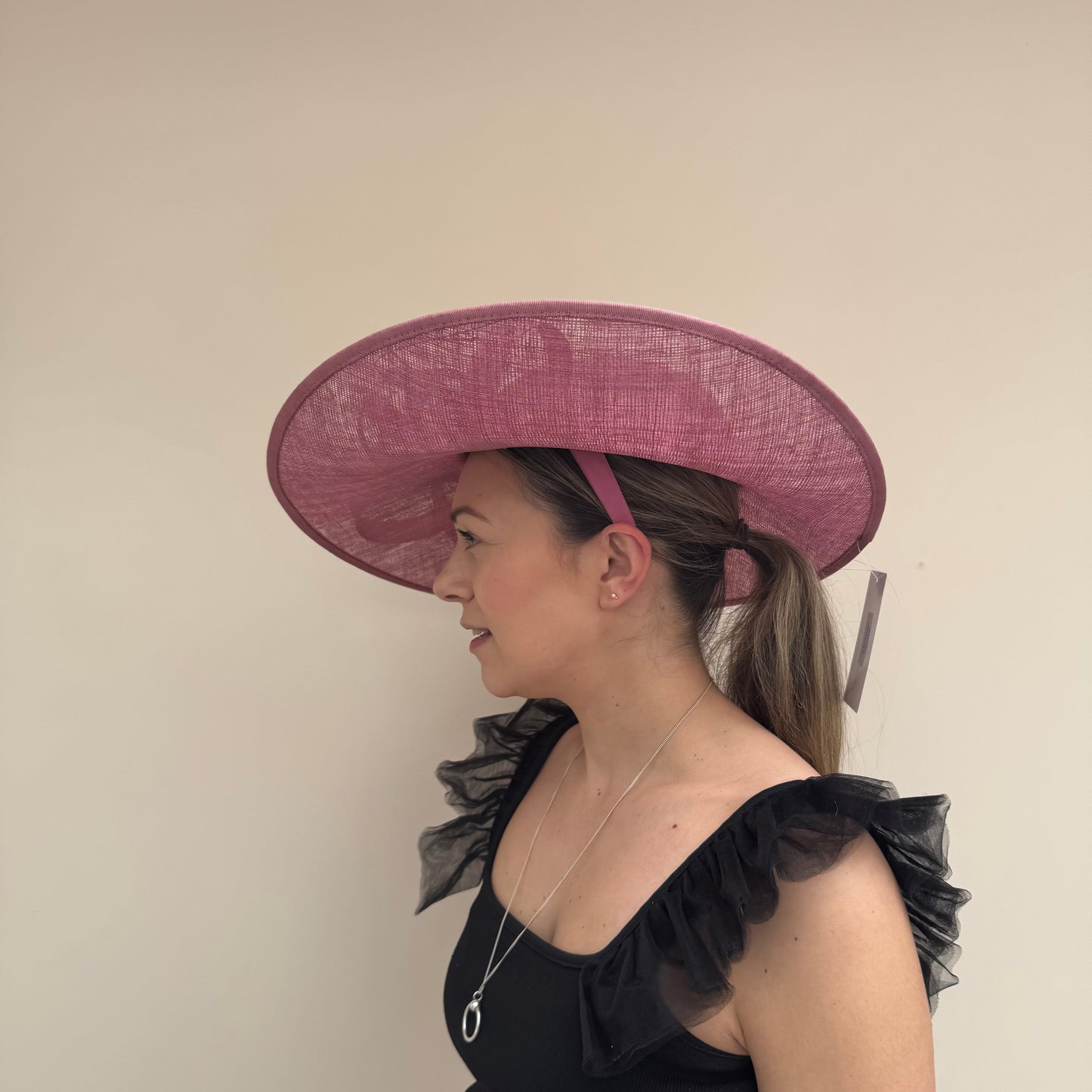 J Bees JB25/63 Heather Pink Hat On Headband