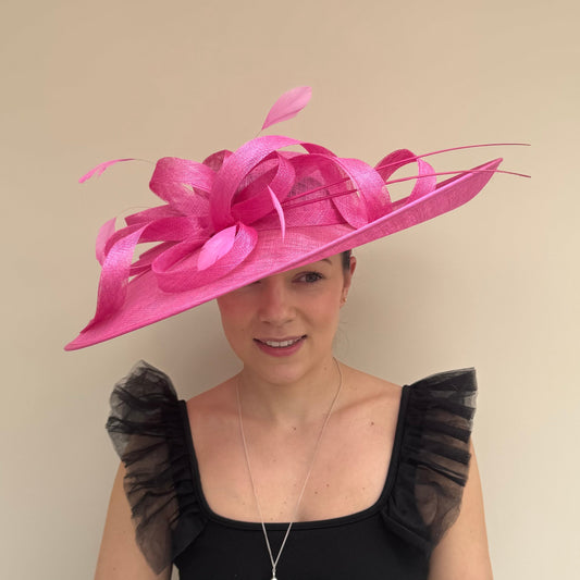 J Bees JB25/63 Hot Pink Hat On Headband