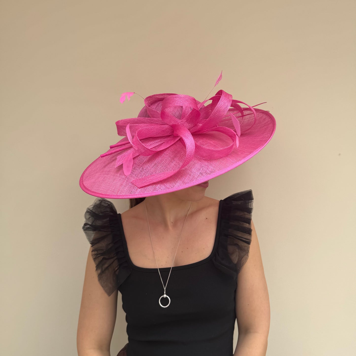 J Bees JB25/63 Hot Pink Hat On Headband